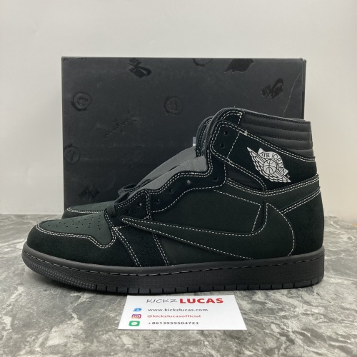 Air Jordan 1 Retro High OG SP Travis Scott Black Phantom