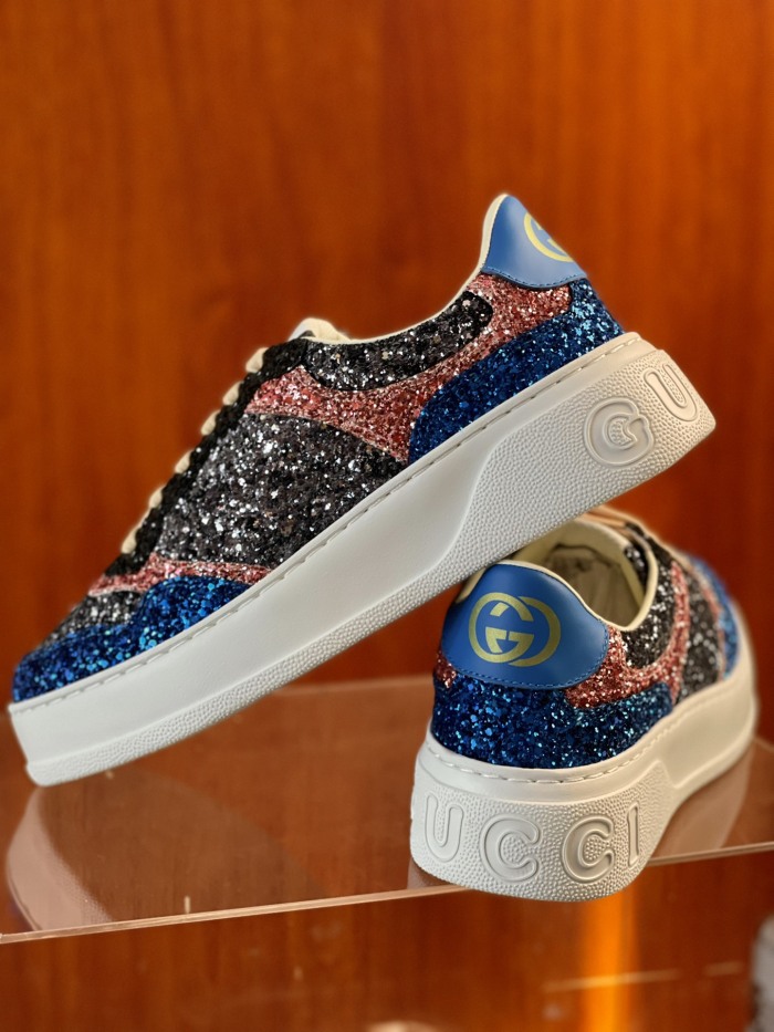 Men Women G*ucci GG Top Sneaker RR230406-27
