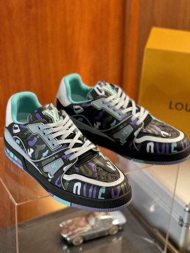 Men L*ouis V*uitton Top Sneaker Trainer RR230406-25