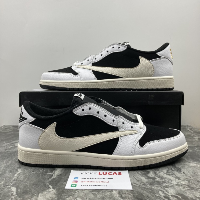 Air Jordan 1 Low OG Travis Scott White Black