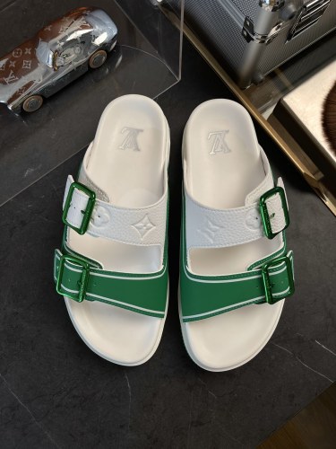 Men L*ouis V*uitton Top Sneaker Slippers RR230406-20