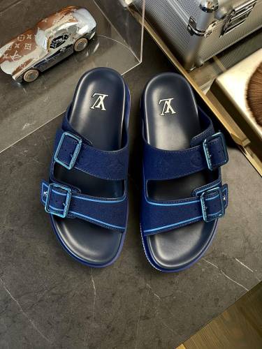 Men L*ouis V*uitton Top Sneaker Slippers RR230406-22