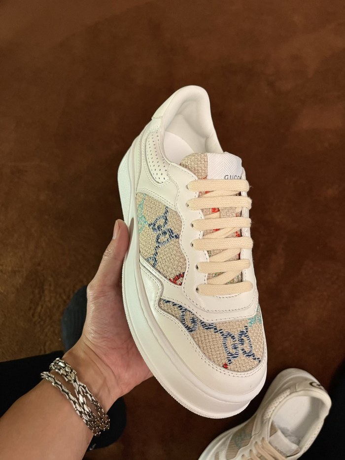 Men Women G*ucci GG Top Sneaker RR230407-3