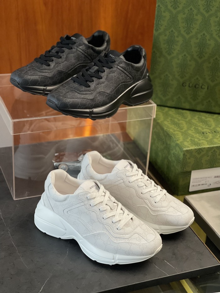 Men Women G*ucci Rhyton Top quality Sneaker RR230407-18