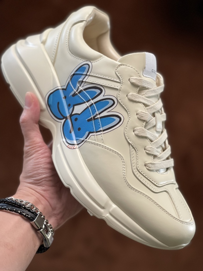 Men Women G*ucci Rhyton Top quality Sneaker RR230407-11