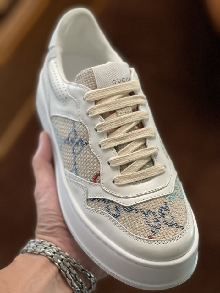 Men Women G*ucci GG Top Sneaker RR230407-3