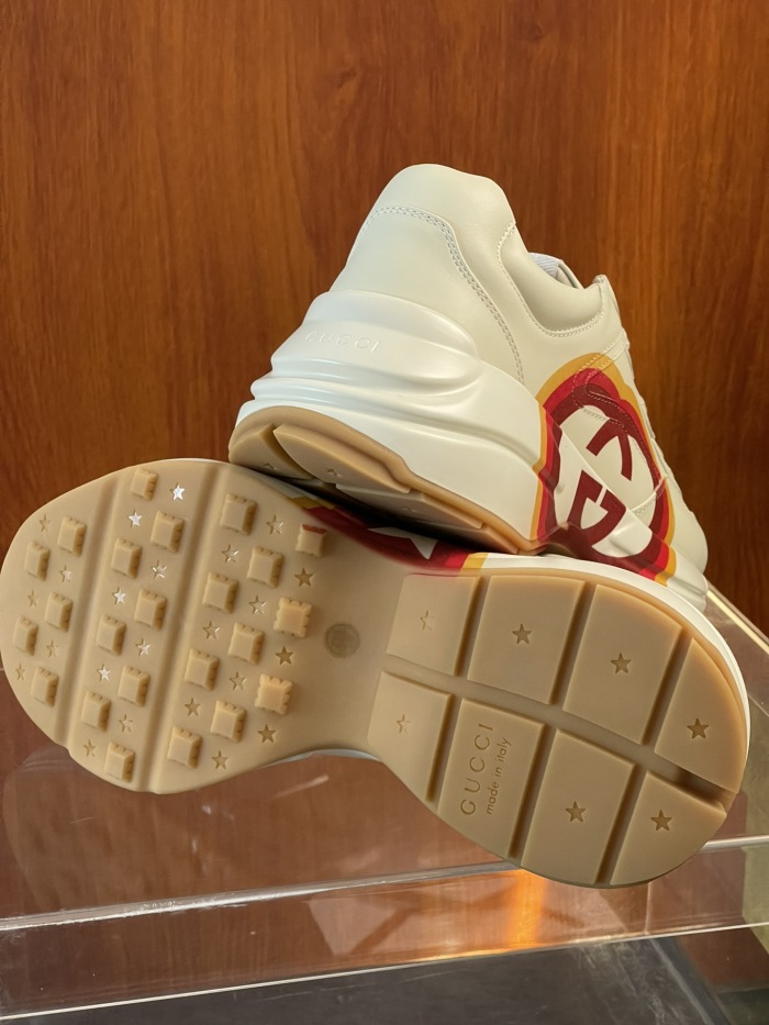 Men Women G*ucci Rhyton Top quality Sneaker RR230407-15