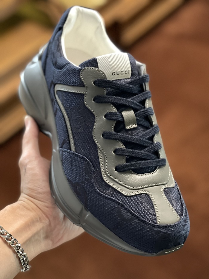 Men Women G*ucci Rhyton Top quality Sneaker RR230407-6