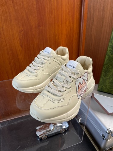 Men Women G*ucci Rhyton Top quality Sneaker RR230407-5