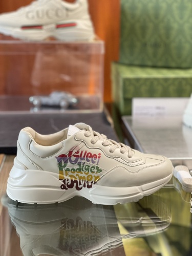 Men Women G*ucci Rhyton Top quality Sneaker RR230407-10