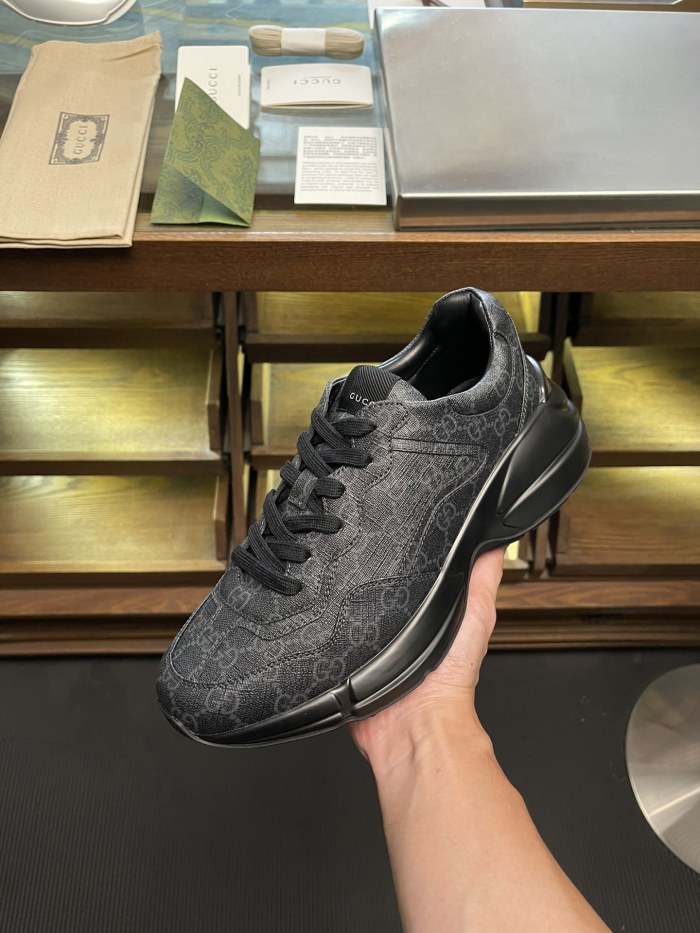 Men Women G*ucci Rhyton Top quality Sneaker RR230407-18