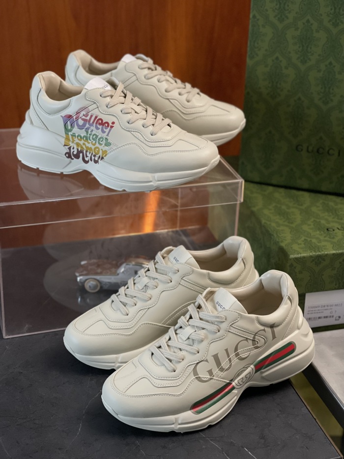 Men Women G*ucci Rhyton Top quality Sneaker RR230407-10