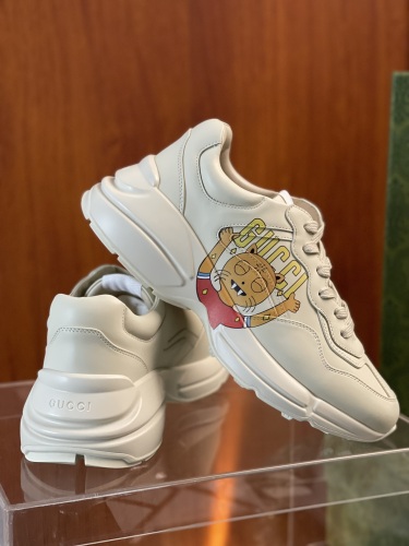 Men Women G*ucci Rhyton Top quality Sneaker RR230407-14