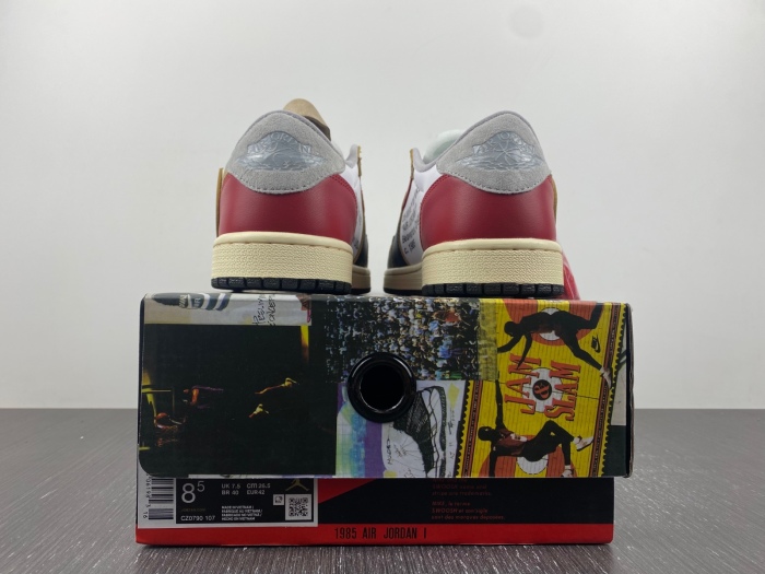 Air Jordan 1 Retro Low Off-White UN CZ0790-107