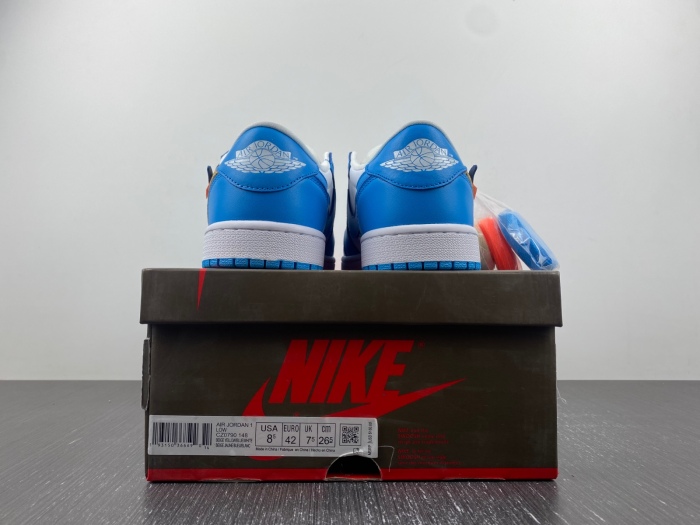 Air Jordan 1 Retro Low Off-White UNC CZ0790-148