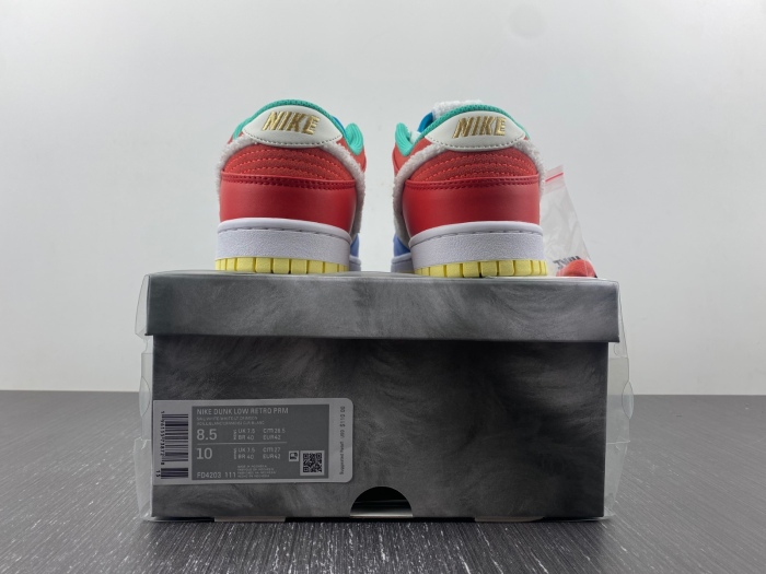 Dunk Low Retro PRM Year of the Rabbit Blue Orange Cream  FD4203-111