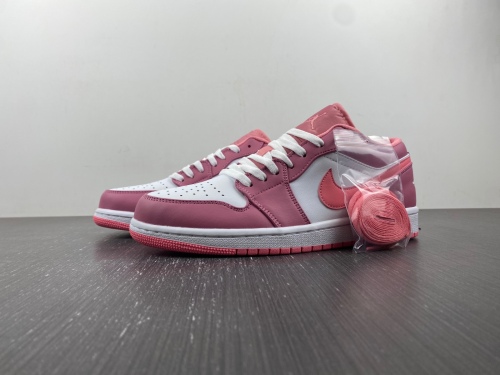Air Jordan 1 Low Pink 553558-616