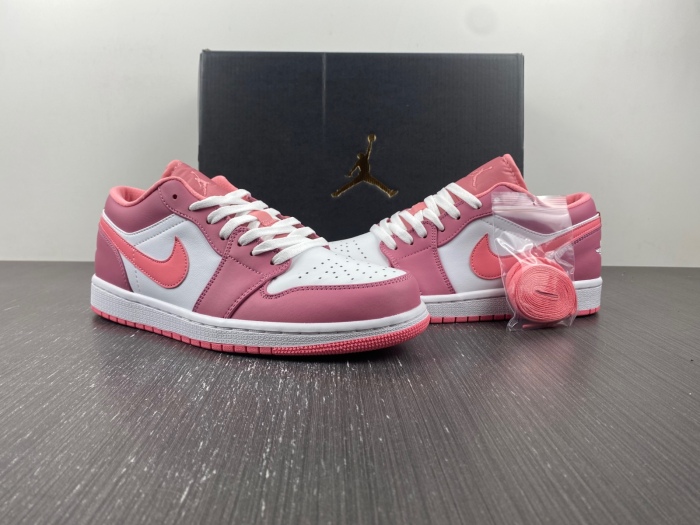 Air Jordan 1 Low Pink 553558-616
