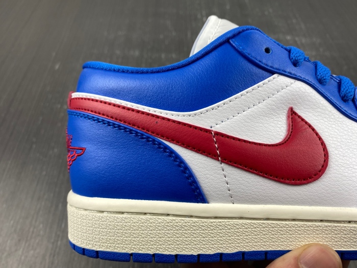 Air Jordan 1 Low Sport Blue Gym Red  DC0774-416