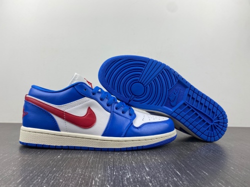 Air Jordan 1 Low Sport Blue Gym Red  DC0774-416