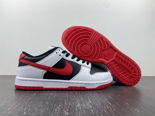 Dunk Low Retro White Black University Red FD9762-061
