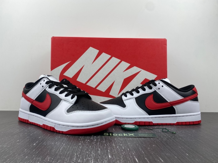 Dunk Low Retro White Black University Red FD9762-061