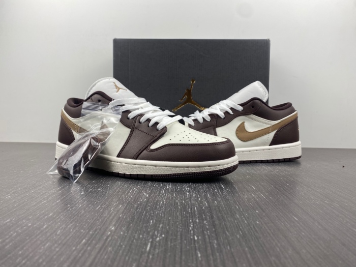 Air Jordan 1 Low Mcoha gold DC0774-200