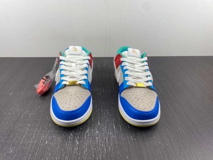Dunk Low Retro PRM Year of the Rabbit Blue Orange Cream  FD4203-111