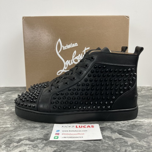 Men C*hristian L*ouboutin Top Sneakers High CL230412-2
