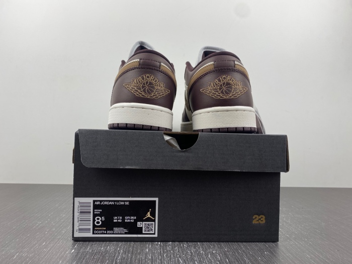 Air Jordan 1 Low Mcoha gold DC0774-200