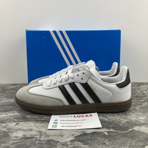 adidas Samba OG Cloud White Core Black  BZ0057/B75806