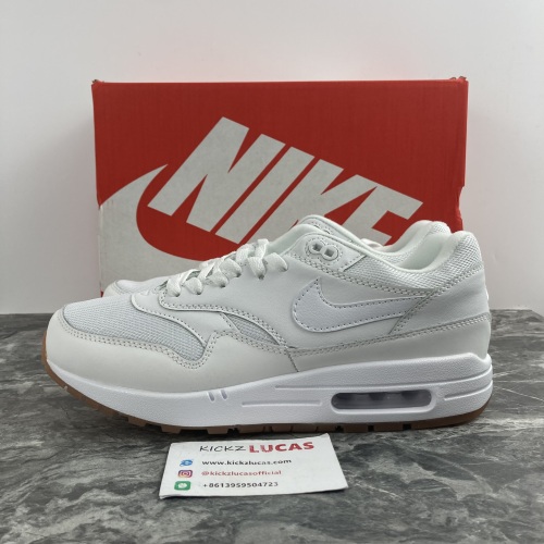 Air Max 1 White Gum Sole  AH8145-109