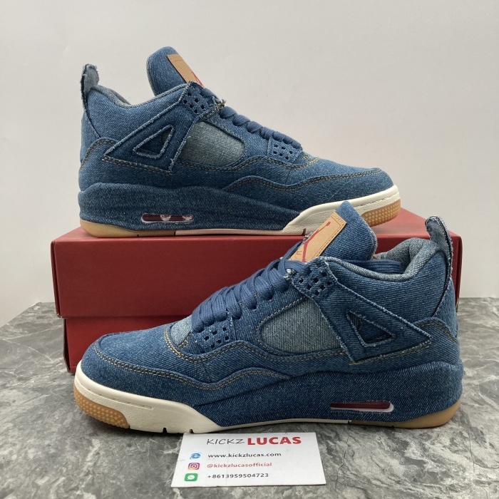 Air Jordan 4 Retro Levi's Denim AO2571-401