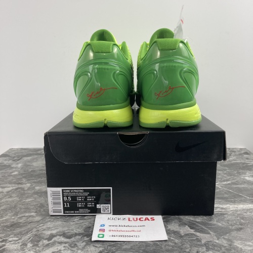 Kobe 6 Protro Grinch  CW2190-300