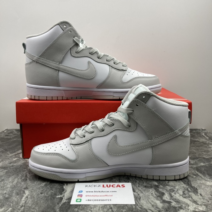Dunk High Retro White Vast Grey  DD1399-100