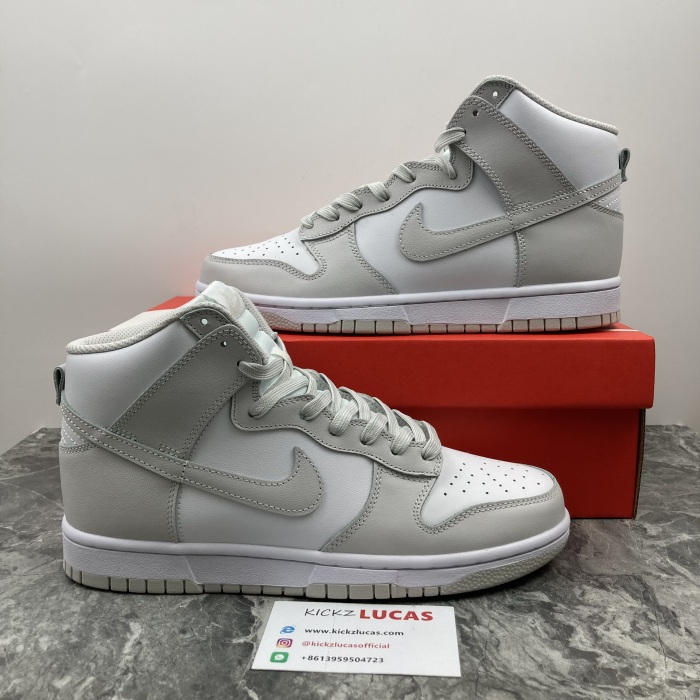 Dunk High Retro White Vast Grey  DD1399-100