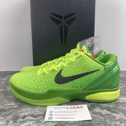 Kobe 6 Protro Grinch  CW2190-300