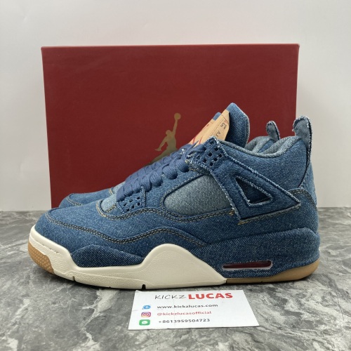 Air Jordan 4 Retro Levi's Denim AO2571-401
