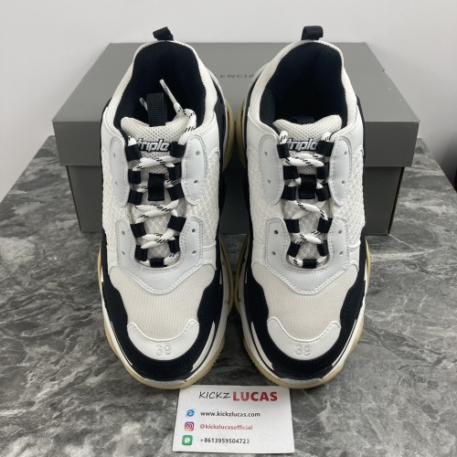 Men Women B*alenciaga Triples Top Sneaker AM230418-3