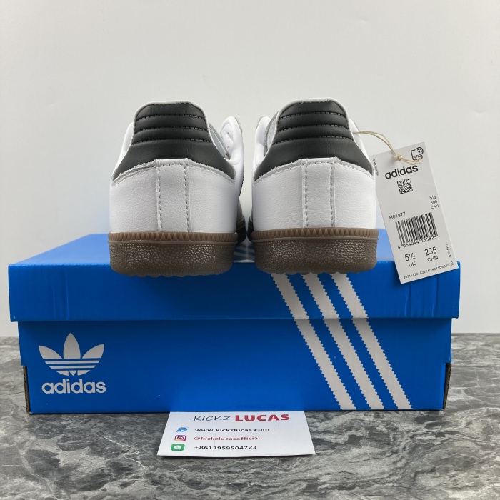 adidas Samba OG Cloud White Core Black  BZ0057/B75806