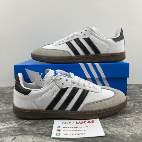adidas Samba OG Cloud White Core Black  BZ0057/B75806