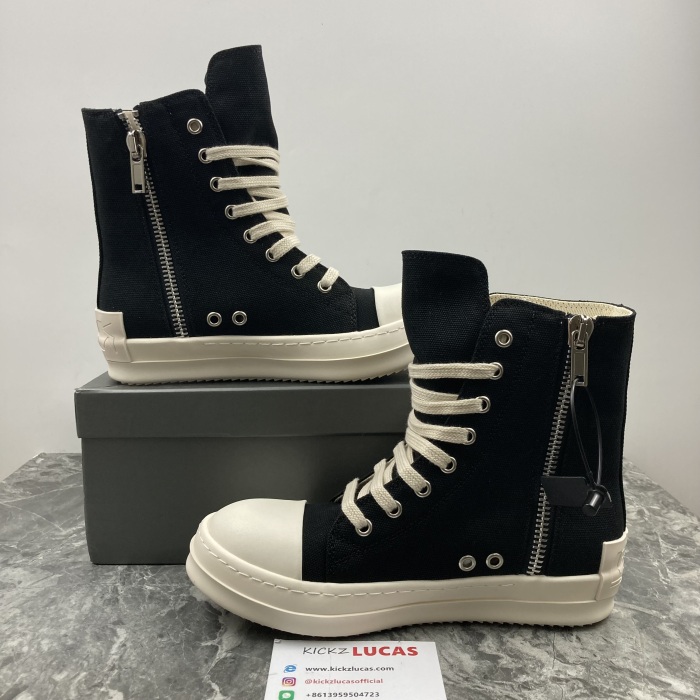 Men Women R*ick O*wens Top Sneaker 220829-7