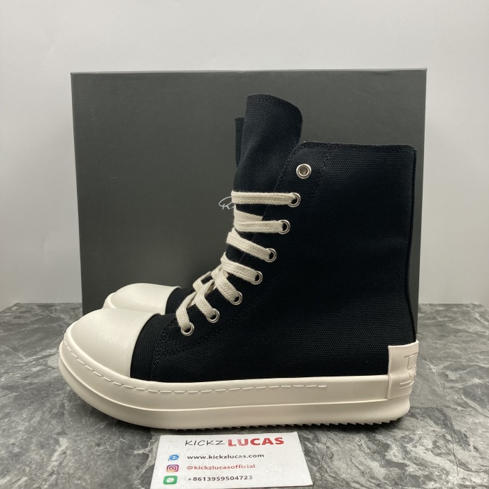 Men Women R*ick O*wens Top Sneaker 220829-7