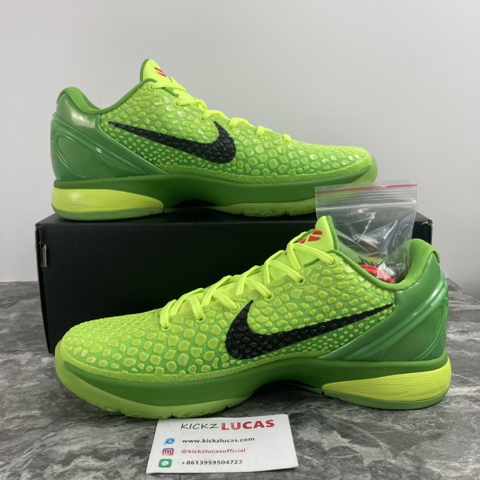 Kobe 6 Protro Grinch  CW2190-300