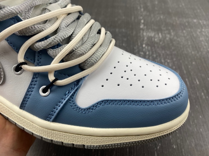 Air Jordan 1 Retro Low Customized 553558-053