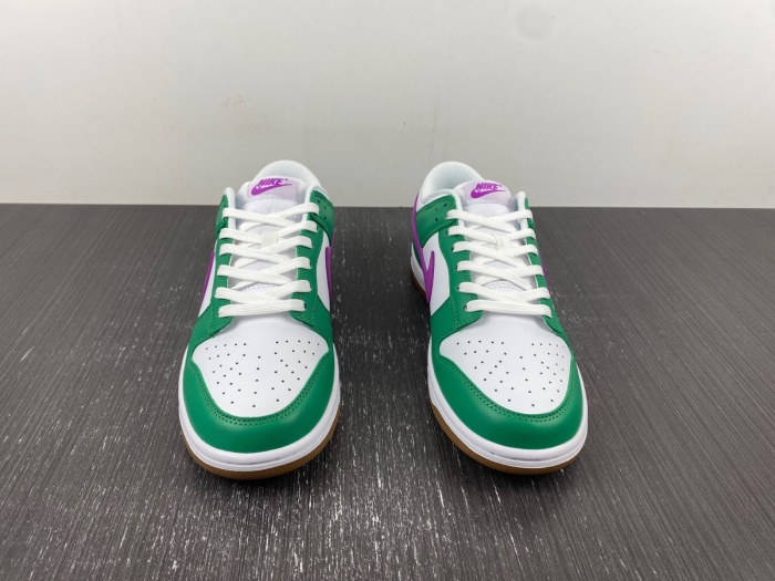 Dunk Low White Stadium Green Fuchsia  FD9922-151