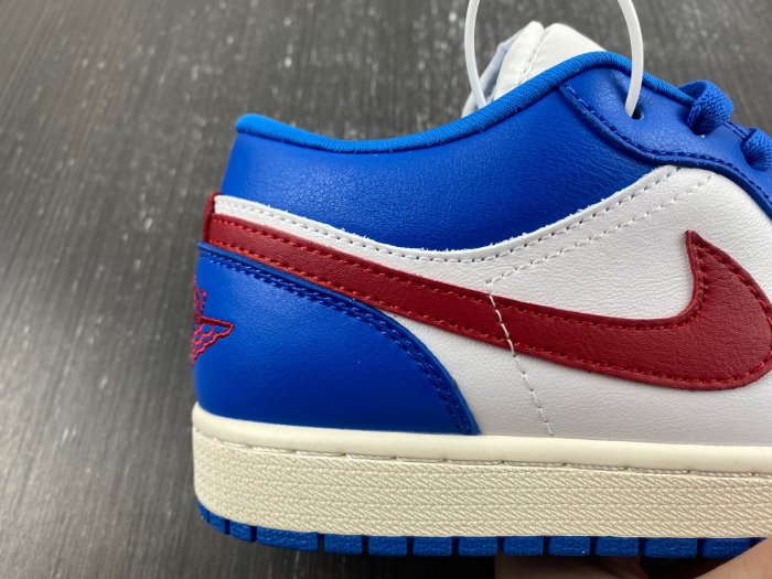 Air Jordan 1 Low Sport Blue Gym Red  DC0774-416