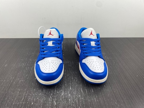 Air Jordan 1 Low Sport Blue Gym Red  DC0774-416