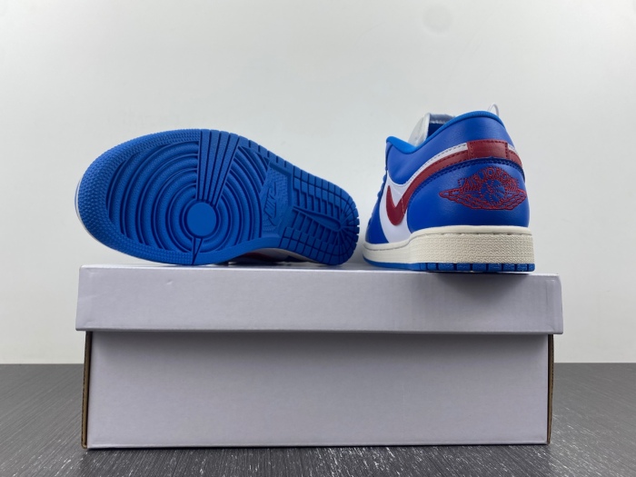 Air Jordan 1 Low Sport Blue Gym Red  DC0774-416