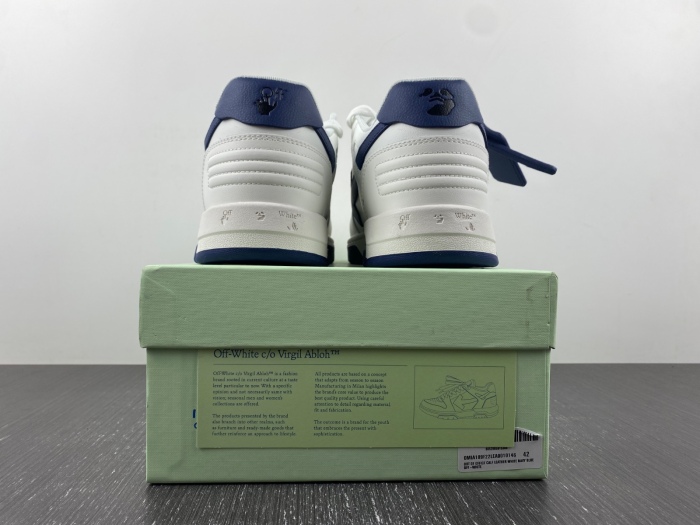 O*ff W*hite Out Of Office OOO Low Tops MK 20230529